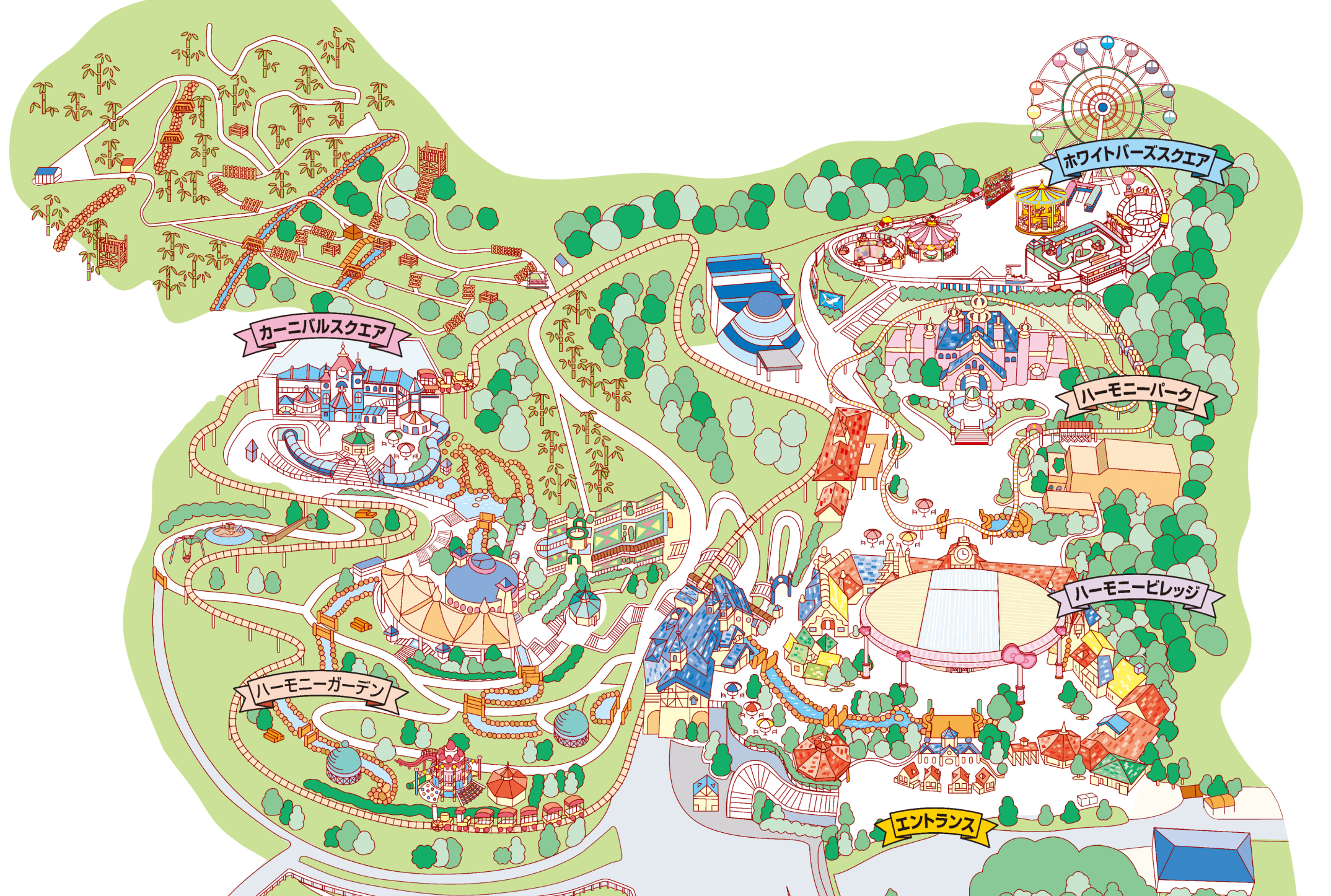 アトラクション｜ハーモニーランド