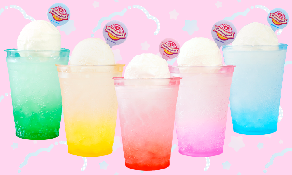 キラキラクリームソーダ ペン型シロップ使用（5色）