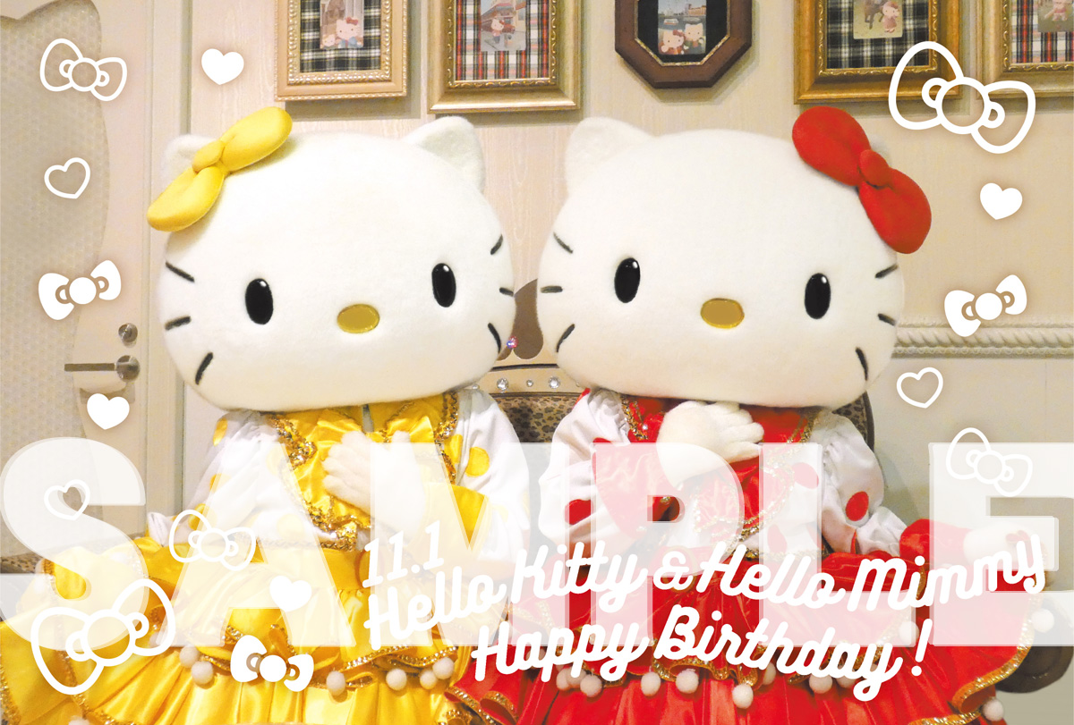 サンリオ ハローキティ ミミィ 28thバースデー ディスプレイ