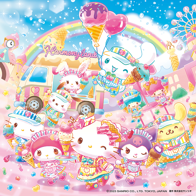 Iceful Parade」・「BASYA BASHA」楽曲配信スタート|サンリオ