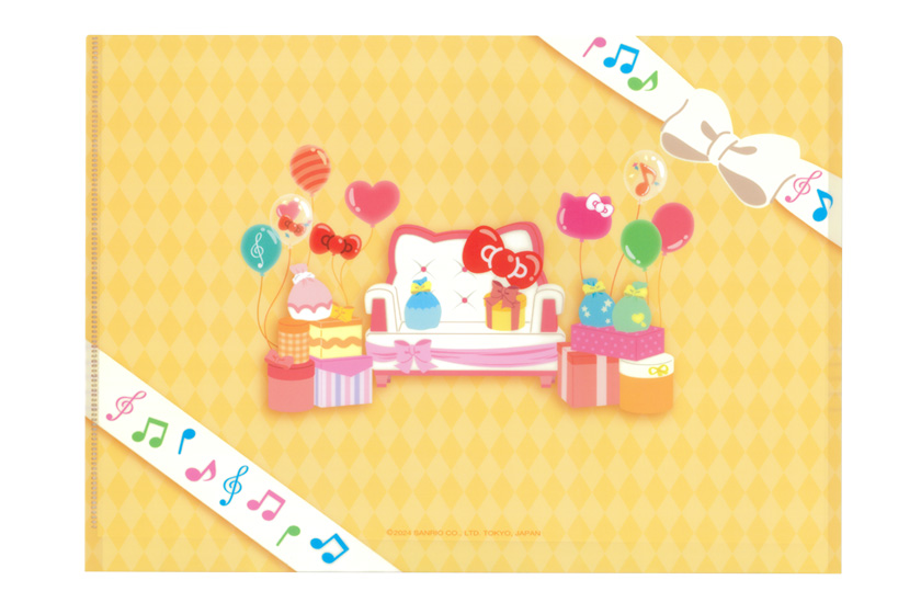 ハローキティと join hands A4クリアファイル｜ショップ・グッズ