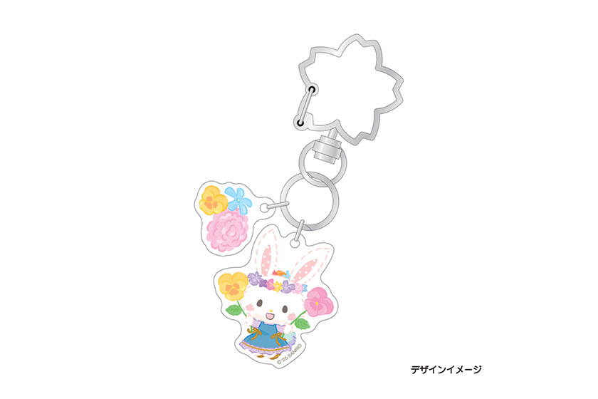 ハローキティ 大分限定 ハーモニーランド ファスナーマスコット 新品 フラワーファンタジー フラワーマスコット(ハローキティ
