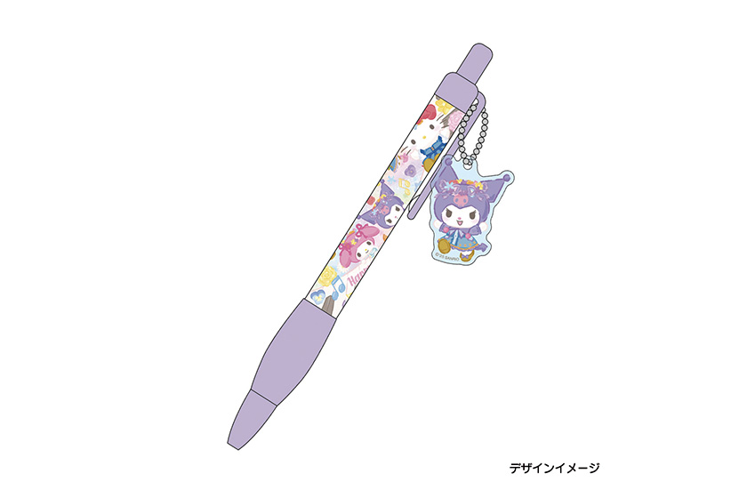 大人気アイテム フラワーファンタジー チャーム付きボールペン(マイメロディ 筆記具