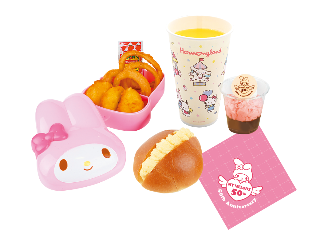 マイメロディ& クロミ Anniversaryメニュー〜 Anniversaryランチ