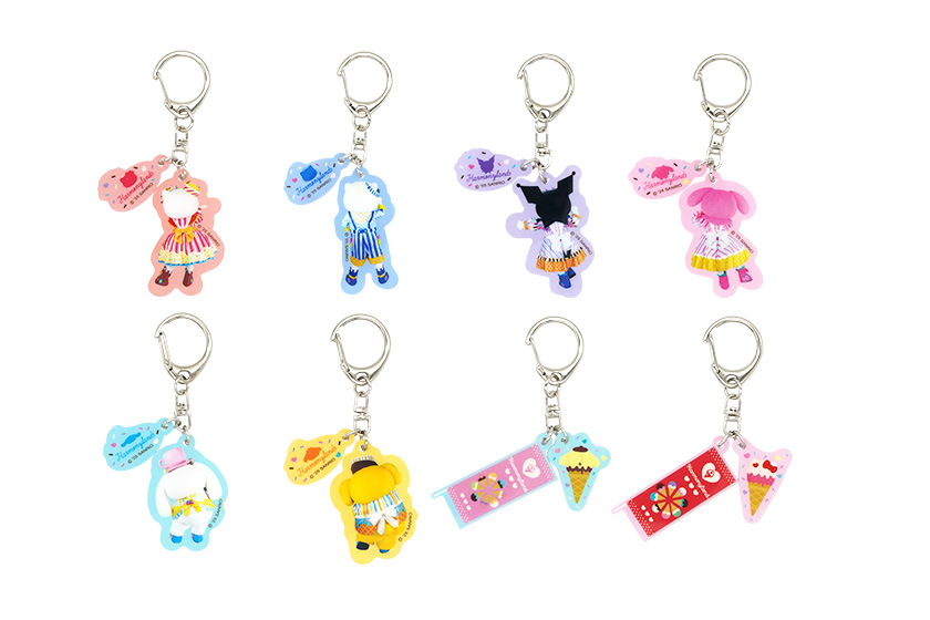 こ*ま様 【希少】サンリオ ファンカムアライブ オルゴール アイススケート アイスクリームサマー 両面シークレットキーホルダー A｜ショップ
