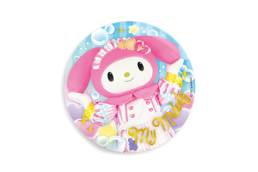 アイスクリームサマー 箔押し缶バッジ(マイメロディ)｜ショップ