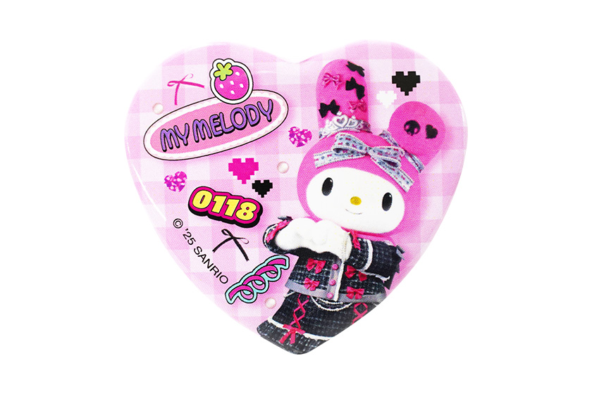 【期間限定値下げ】マイメロディ ミラクルギフトパレード 缶バッジ 実写 期間限定値下げ】マイメロディ ミラクルギフトパレード 缶バッジ