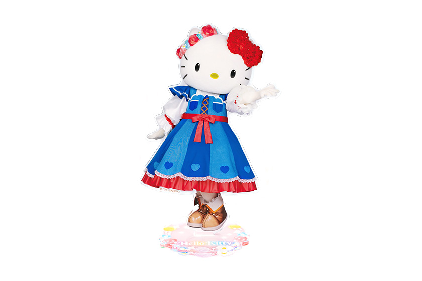 ハーモニーランド おもてなしのキティカフェ アクリルスタンド ポストカード アクリルスタンド(ハローキティ)｜ショップ・グッズ｜ハーモニーランド