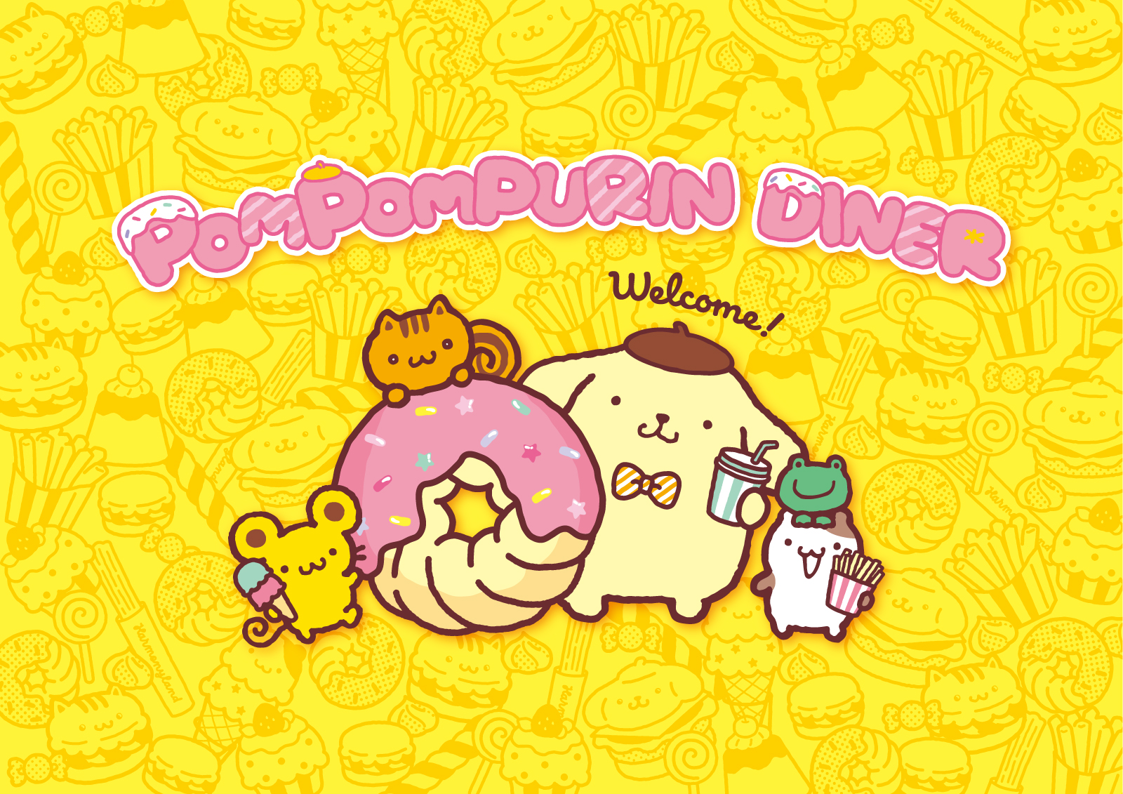 POMPOMPURIN DINER」4月16日オープン!｜ハーモニーランド