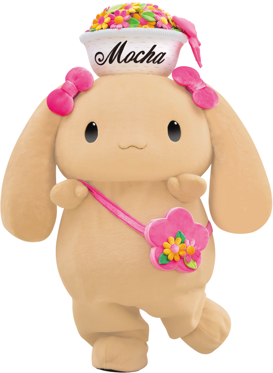 レア シナモロール　モカ マスコット シナモンフレンズマスコット モカ - メルカリ