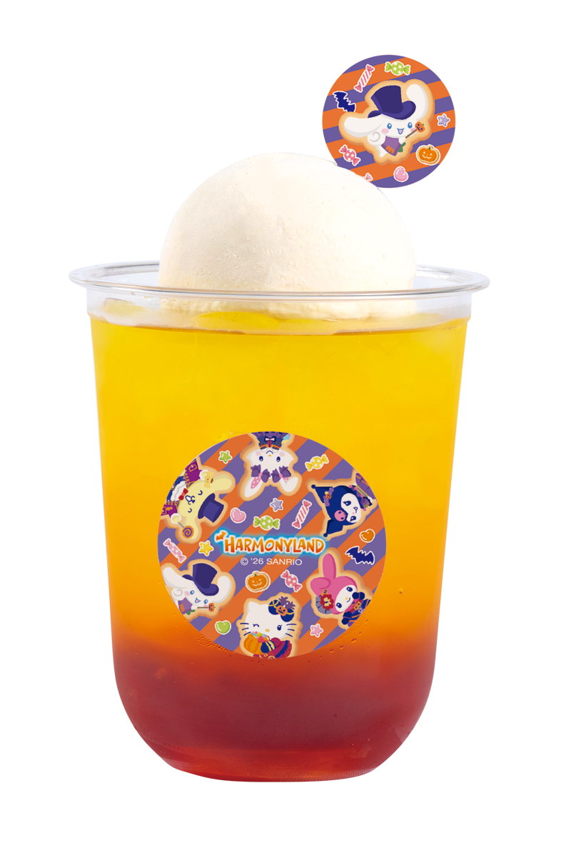 ハロウィーンクリームソーダ｜ハーモニーランド
