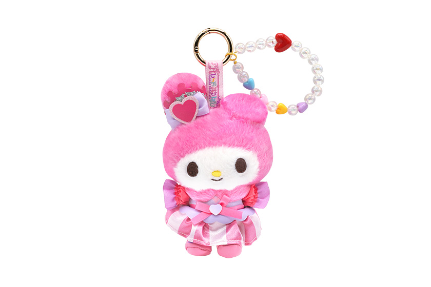 タグ付き　サンリオ　マイメロディ　ハーモニーランド　ぬいぐるみ　チャーム　限定 ショップ・グッズ｜ハーモニーランド